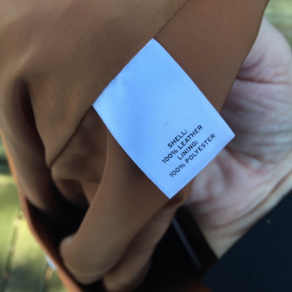 Halogen leather skirt size 10 - Picture 3 of 5